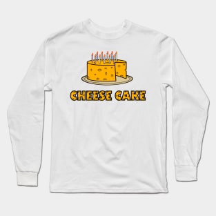 Cheese Cake Long Sleeve T-Shirt